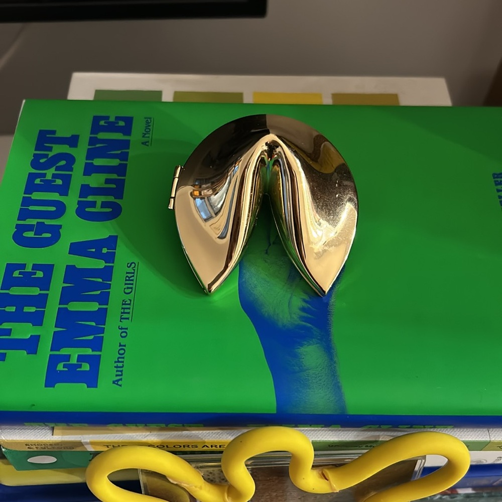 Gold Fortune Cookie Box